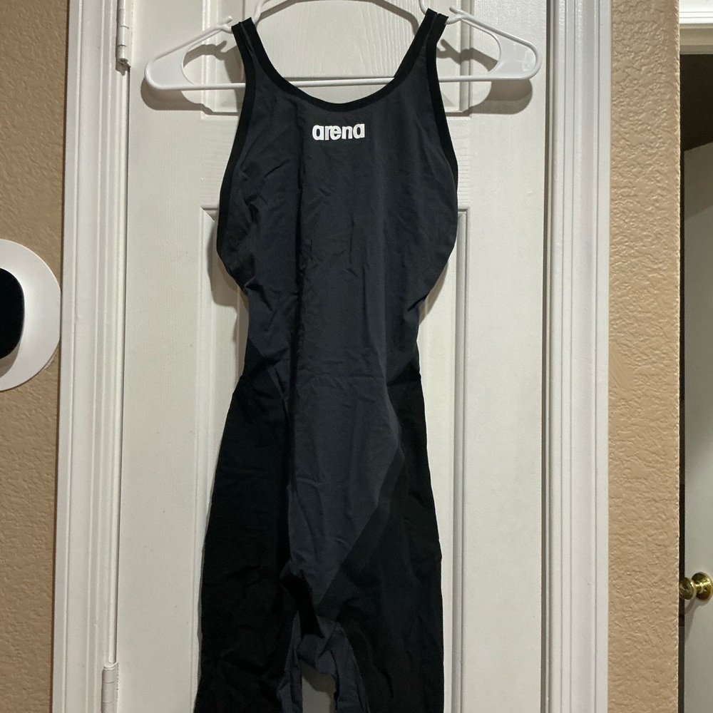 Black, Dark Grey Arena Powersuit Carbon Flex Vx Fbsl Open Back